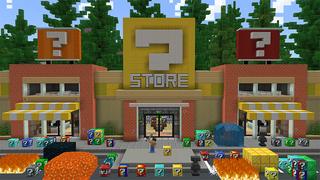 Screenshot of the Minecraft Bedrock Marketplace product Lucky Block Expansion created by Wonder.
