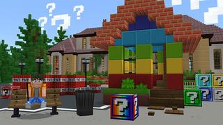 Screenshot of the Minecraft Bedrock Marketplace product Lucky Block Expansion created by Wonder.