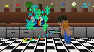 Screenshot of the Minecraft Bedrock Marketplace product Lucky Block Expansion created by Wonder.