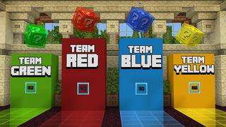 Screenshot of the Minecraft Bedrock Marketplace product Lucky Block Race created by Wonder.