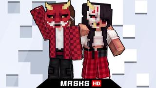Thumbnail of the Minecraft Bedrock Marketplace product Masks HD created by Wonder.