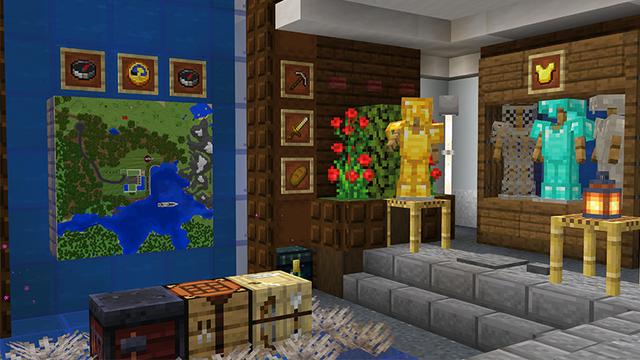 Screenshot of the Minecraft Bedrock Marketplace product Modern House created by Wonder.