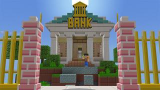 Screenshot of the Minecraft Bedrock Marketplace product Money One Block created by Wonder.