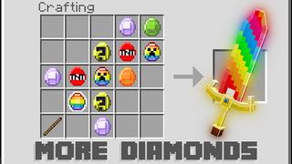 Thumbnail of the Minecraft Bedrock Marketplace product More Diamonds created by Wonder.