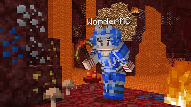 Screenshot of the Minecraft Bedrock Marketplace product Más Herramientas de los Minerales Armadura Add-On created by Wonder.