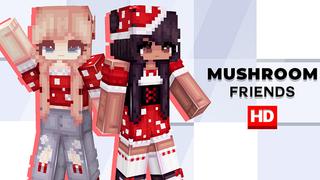 Thumbnail of the Minecraft Bedrock Marketplace product Mushroom Friends HD created by Wonder.