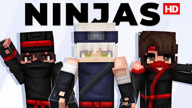 Thumbnail of the Minecraft Bedrock Marketplace product Ninjas HD created by Wonder.