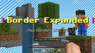 Screenshot of the Minecraft Bedrock Marketplace product ONEBLOCK BUT THE WORLD EXPANDS created by Wonder.