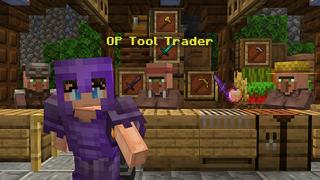 Screenshot of the Minecraft Bedrock Marketplace product OP Traders created by Wonder.
