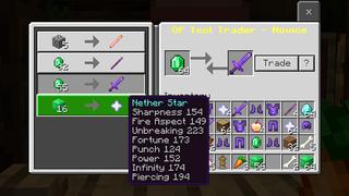 Screenshot of the Minecraft Bedrock Marketplace product OP Traders created by Wonder.