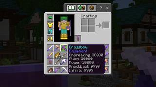 Screenshot of the Minecraft Bedrock Marketplace product Overpowered Tools created by Wonder.