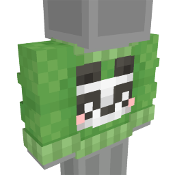 Thumbnail of the Minecraft Bedrock Marketplace product Panda Sweater created by Wonder.