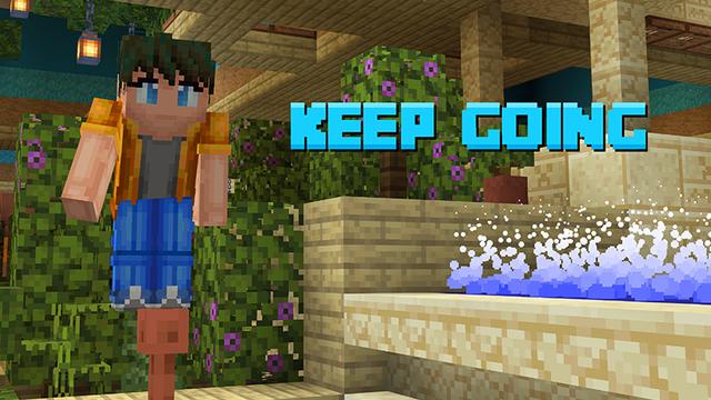Screenshot of the Minecraft Bedrock Marketplace product PARKOUR created by Wonder.