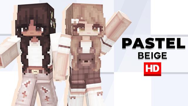 Thumbnail of the Minecraft Bedrock Marketplace product Pastel Beige HD created by Wonder.