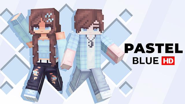 Thumbnail of the Minecraft Bedrock Marketplace product Pastel Blue HD created by Wonder.