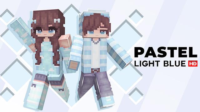 Thumbnail of the Minecraft Bedrock Marketplace product Pastel Light Blue HD created by Wonder.