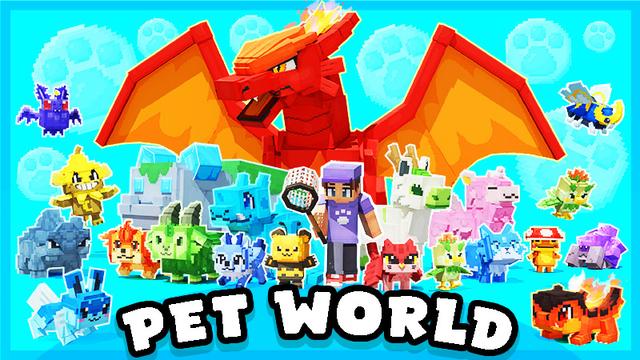 Thumbnail of the Minecraft Bedrock Marketplace product Pet World created by Wonder.