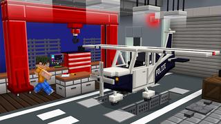 Screenshot of the Minecraft Bedrock Marketplace product Police Underground Bunker created by Wonder.