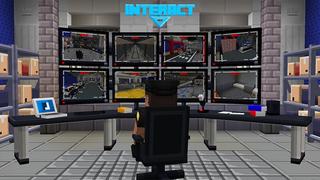 Screenshot of the Minecraft Bedrock Marketplace product Police Underground Bunker created by Wonder.