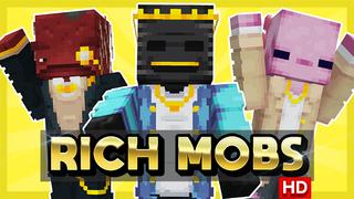 Thumbnail of the Minecraft Bedrock Marketplace product Rich Mobs HD created by Wonder.