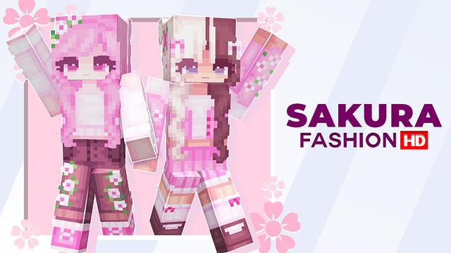 Thumbnail of the Minecraft Bedrock Marketplace product Sakura Fashion HD created by Wonder.