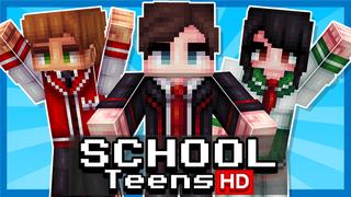 Thumbnail of the Minecraft Bedrock Marketplace product School Teens HD created by Wonder.