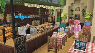 Screenshot of the Minecraft Bedrock Marketplace product Sea Side Town created by Wonder.