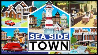 Thumbnail of the Minecraft Bedrock Marketplace product Sea Side Town created by Wonder.