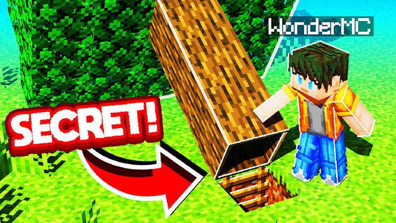 Secret Tree Base by Wonder | CHUNK - Minecraft Bedrock Marketplace Explorer