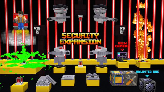 Screenshot of the Minecraft Bedrock Marketplace product Security Expansion created by Wonder.