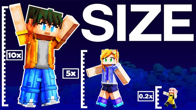 Thumbnail of the Minecraft Bedrock Marketplace product Size created by Wonder.