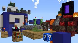 Screenshot of the Minecraft Bedrock Marketplace product Skyblock+ created by Wonder.