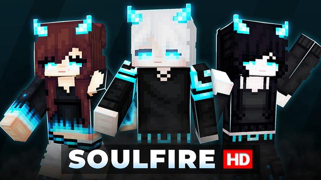 Thumbnail of the Minecraft Bedrock Marketplace product Soulfire HD created by Wonder.