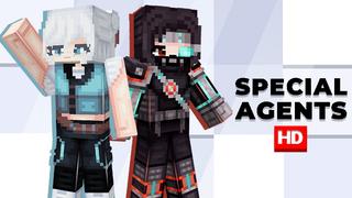 Thumbnail of the Minecraft Bedrock Marketplace product Special Agents HD created by Wonder.