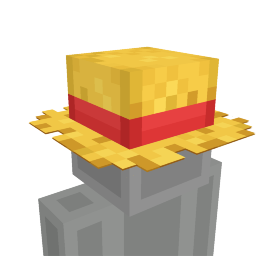 Thumbnail of the Minecraft Bedrock Marketplace product Straw Hat created by Wonder.
