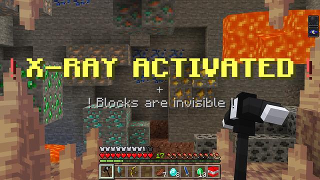 Screenshot of the Minecraft Bedrock Marketplace product Super Weapons created by Wonder.