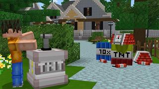 Screenshot of the Minecraft Bedrock Marketplace product TNT Enhanced created by Wonder.