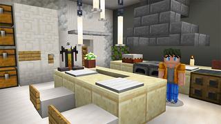 Screenshot of the Minecraft Bedrock Marketplace product Traditional House created by Wonder.