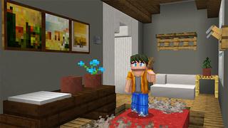 Screenshot of the Minecraft Bedrock Marketplace product Traditional House created by Wonder.