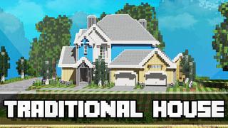 Thumbnail of the Minecraft Bedrock Marketplace product Traditional House created by Wonder.
