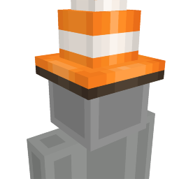 Thumbnail of the Minecraft Bedrock Marketplace product Traffic Cone Hat created by Wonder.