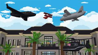 Screenshot of the Minecraft Bedrock Marketplace product Travel Life: Planes & Airports created by Wonder.