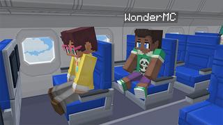 Screenshot of the Minecraft Bedrock Marketplace product Travel Life: Planes & Airports created by Wonder.