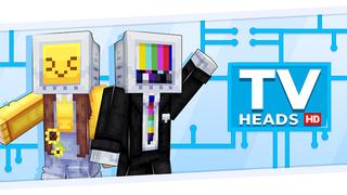 Thumbnail of the Minecraft Bedrock Marketplace product TV Heads HD created by Wonder.