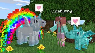 Screenshot of the Minecraft Bedrock Marketplace product UNICORNS created by Wonder.