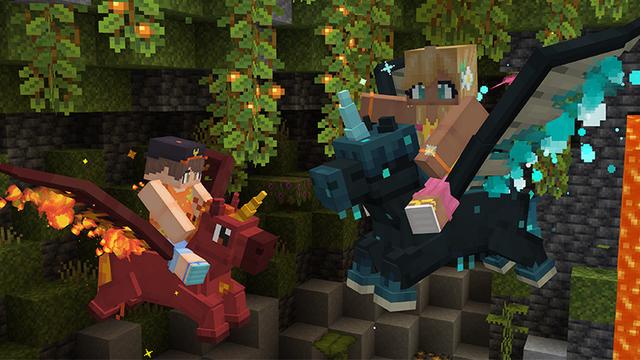 Screenshot of the Minecraft Bedrock Marketplace product UNICORNS created by Wonder.
