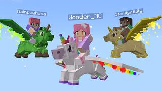 Screenshot of the Minecraft Bedrock Marketplace product UNICORNS created by Wonder.