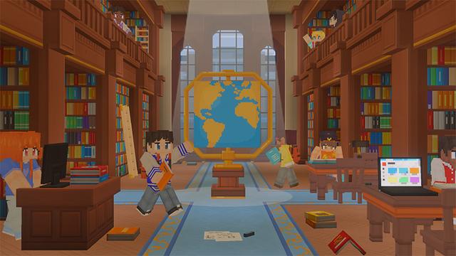 Screenshot of the Minecraft Bedrock Marketplace product University Roleplay created by Wonder.