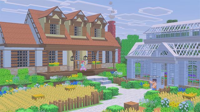 Screenshot of the Minecraft Bedrock Marketplace product Wonder's Building Blocks Add-On created by Wonder.
