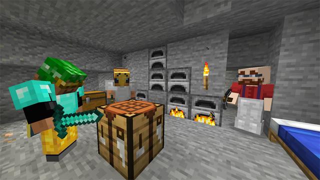 Screenshot of the Minecraft Bedrock Marketplace product Tunnel Rats created by Xisuma.
